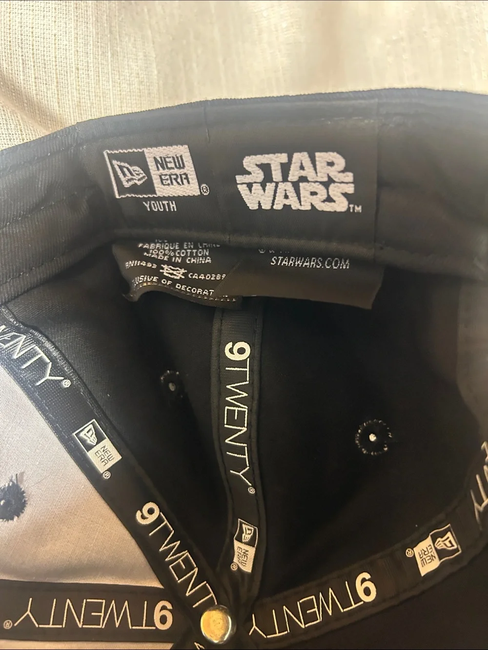 Pittsburgh Pirates x Star Wars Youth Adjustable Hat – Black – MLB Licensed